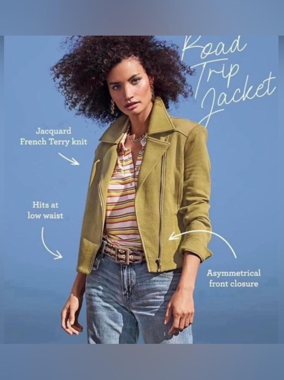 Cabi Style 6740 Road Trip Jacket - great condition!